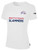 SMITHTOWN KICKERS SHORT SLEEVE COTTON T-SHIRT CREST ON WEARERS LEFT CHEST & SMITHTOWN SLAMMERS SPONSOR LOGO CENTER CHEST WHITE BLACK