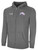 SMITHTOWN KICKERS FULL ZIP HOODIE CREST ON WEARERS LEFT CHEST DARK HEATHER GREY WHITE