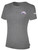 SMITHTOWN KICKERS SHORT SLEEVE COTTON T-SHIRT CREST ON WEARERS LEFT CHEST DARK HEATHER GREY WHITE