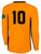 SOCA ECNL RL  PITCH LS GOALKEEPER JERSEY  NEON ORANGE BLACK