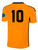 SOCA ECNL RL PITCH STAR SHORT SLEEVE GOALKEEPER JERSEY NEON ORANGE BLACK