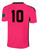 SOCA ECNL RL PITCH STAR SHORT SLEEVE GOALKEEPER JERSEY NEON PINK BLACK
