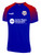 SOCA MET LINES JERSEY ROYAL BLUE RED WHITE -KIT