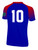 SOCA ECNL RL  MET LINES JERSEY ROYAL BLUE RED WHITE -KIT