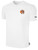 AGAWAM BASKETBALL COTTON SHORT SLEEVE BASICS T-SHIRT SMALL CREST LEFT CHEST WHITE BLACK
