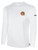 AGAWAM BASKETBALL COTTON LONG SLEEVE BASICS T-SHIRT SMALL CREST LEFT CHEST WHITE BLACK