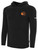AGAWAM BASKETBALL BASICS FLEECE HOODED SWEATSHIRT SMALL CREST LEFT CHEST BLACK WHITE