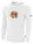 AGAWAM BASKETBALL BASICS FLEECE HOODED SWEATSHIRT LARGE CREST CENTER FRONT WHITE BLACK