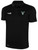 VISION TRAINING SA   POLY POLO BLACK WHITE