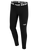 VISION TRAINING SA  GIRLS & WOMEN'S FULL LENGTH PERFORMANCE TIGHTS BLACK WHITE