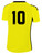 VISION TRAINING SA  PITCH SHORT SLEEVE GOALKEEPER JERSEY NEON YELLOW BLACK