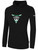 VISION TRAINING SA   PULLOVER HOODIE CREST ON WEARERS FRONT CENTER CHEST BLACK WHITE