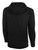 REFEREE  BASICS THERMA FLEECE WOVEN FRONT ZIP UP HOODIE BLACK WHITE - NYS