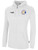 REFEREE  BASICS FLEECE ZIP UPWHITE BLACK - NYS