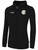 REFEREE  BASICS FLEECE ZIP UPBLACK WHITE - NYS