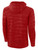 REFEREE BASICS I CAMO EMBOSSED HOODIE RED  WHITE - NYS
