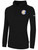 REFEREE  BASICS FLEECE HOODIEBLACK WHITE - NYS