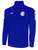REFEREE  TRIBECA 1/4 ZIP TRAINING JACKET ROYAL BLUE WHITE - NYS