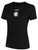 REFEREE  BASICS CREW NECK POLY TEE BLACK WHITE - NYS