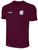 REFEREE  BASICS II SHORT SLEEVE TRAINING TOP MAROON WHITE - NYS