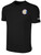 REFEREE BASICS COTTON SHORT SLEEVE TEE SHIRT BLACK WHITE - NYS