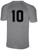 WICHITA UNITED BASICS II TRAINING JERSEY LIGHT HEATHER  GREY BLACK
