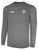 REFEREE  BASICS II LONG SLEEVE TRAINING TOPDARK HEATHER GREY WHITE- DSOA