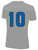 FLORIDA RUSH TRIBECA SHORT  SLEEVE TRAINING  TOP PROMO GREY