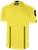 OFFICIAL REFEREE SHORT SLEEVE JERSEY WITH ZIPPER REFEREE YELLOW BLACK - FLORIDA SUN