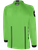 OFFICIAL REFEREE LONG SLEEVE JERSEY WITH ZIPPER REFEREE GREEN BLACK - FLORIDA SUN