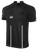 OFFICIAL REFEREE V-NECK SHORT SLEEVE JERSEY WITH ZIPPER BLACK WHITE - FLORIDA SUN