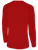 REFEREE BASICS II LONG SLEEVE TRAINING TOP RED WHITE - FLORIDA SUN