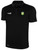 REFEREE CLASSIC POLY POLO BLACK WHITE - FLORIDA SUN