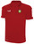REFEREE TRIBECA POLY POLO RED - FLORIDA SUN