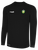 REFEREE BASICS II LONG SLEEVE TRAINING TOP BLACK WHITE - FLORIDA SUN
