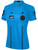 OFFICIAL REFEREE VNECK SHORT SLEEVE JERSEY REFEREE BLUE BLACK w/ RESPECT LOGO -HVSRA
