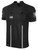 OFFICIAL REFEREE VNECK SHORT SLEEVE JERSEY BLACK WHITE w/ RESPECT LOGO -HVSRA