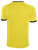 BASICS REFEREE SHORT SLEEVE JERSEY REFEREE YELLOW BLACK -HVSRA