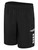 REFEREE MADISON WOVEN SHORTS BLACK WHITE - MISSOURI