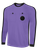 NCAA REFEREE LONG SLEEVE JERSEY NCAA PURPLE BLACK - RHODE ISLAND
