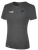 REFEREE BASICS II SHORT SLEEVE TRAINING TOP DARK HEATHER GREY WHITE - RHODE ISLAND
