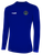 REFEREE BASICS II LONG SLEEVE TRAINING TOP ROYAL BLUE WHITE - RHODE ISLAND