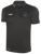 REFEREE CLASSIC POLY POLO DARK GREY WHITE - RHODE ISLAND