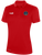 REFEREE CLASSIC POLY POLO RED WHITE - RHODE ISLAND