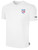 ALEXANDRIA SA   SMALL CREST LOGO BASICS SHORT SLEEVE COTTON T-SHIRT WEARERS LEFT CHEST ALEXANDRIA SA   CREST WHITE BLACK