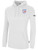 ALEXANDRIA SA   SMALL CREST LOGO BASICS FLEECE HOODIE WEARERS LEFT CHEST ALEXANDRIA SA   CREST WHITE BLACK