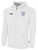 ALEXANDRIA SA   BASICS FLEECE FULL ZIP HOODIE WHITE BLACK