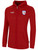 ALEXANDRIA SA   BASICS FLEECE FULL ZIP HOODIE RED WHITE