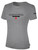 ALEXANDRIA SA LARGE CREST  LOGO BASICS SHORT SLEEVE T-SHIRT CENTER FRONT TEXT LIGHT GREY BLACK