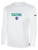 FLIGHT 22 LONG SLEEVE COTTON T-SHIRT WEARERS CENTER CHEST CULTURE LOGO WHITE BLACK